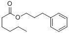 Structure of 3-PHENYLPROPYL HEXANOATE