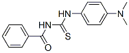 1-Benzoyl-3-[4-(dimethylamino)phenyl]thiourea结构式