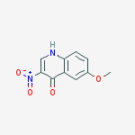 6-METHOXY-3-NITROQUINOLIN-4-OL结构式