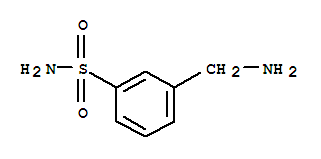 Structure of 3-(aminomethyl)benzenesulfonamide