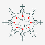 5,11,17,23,29,35,41,47-P-TERT-BUTYL-49,50,51,52,53,54,55,56-OCTAPROPOXY-CALIX[8]ARENE结构式