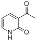 Structure of 2(1H)-Pyridinone, 3-acetyl-