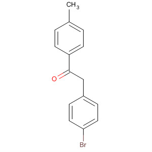 Structure of Ethanone, 2-(4-bromophenyl)-1-(4-methylphenyl)-