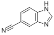 Structure of 1H-BENZIMIDAZOLE-5-CARBONITRILE