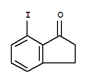 Structure of 7-Iodo-1-indanone