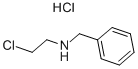 N-BENZYL-2-CHLOROETHANAMINE HYDROCHLORIDE结构式
