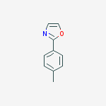 2-(4-Methylphenyl)oxazole结构式