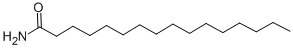 Chemical structure of HEXADECANAMIDE