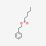 Structure of 2-Phenethyl hexanoate