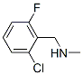 Structure of N-Methyl-2-chloro-6-fluorobenzylamine