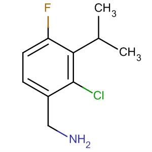 Structure of (2-Chloro-6-fluoro-benzyl)-isopropyl-aMine