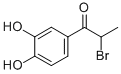 Structure of 2-bromo-3-4-dihydroxypropiophenone
