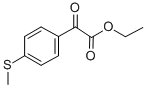 Structure of ETHYL 4-THIOMETHYLBENZOYLFORMATE