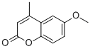 Structure of 6-METHOXY-4-METHYLCOUMARIN