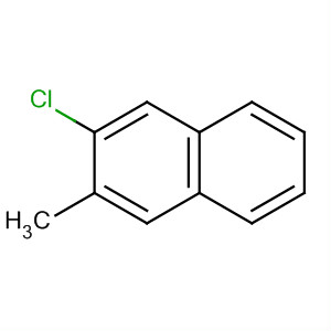 Structure of Naphthalene, 2-chloro-3-methyl-