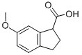 Structure of 6-METHOXYINDANE-1-CARBOXYLIC ACID