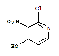 Structure of 2-CHLORO-3-NITROPYRIDIN-4-OL