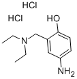 Structure of 4-AMINO-ALPHA-DIETHYLAMINO-O-CRESOL DIHYDROCHLORIDE