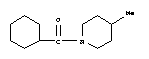 Structure of 1-(Cyclohexylcarbonyl)-4-methylpiperidine