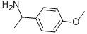 Structure of 1-(4-METHOXY-PHENYL)-ETHYLAMINE
