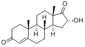 Structure of 4-ANDROSTEN-16A-OL-3,17-DIONE