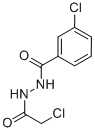 Structure of 3-CHLORO-N-(CHLOROACETYL)BENZOHYDRAZIDE