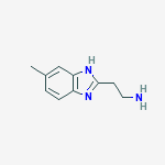 2-(5-methyl-1H-benzimidazol-2-yl)ethanamine结构式