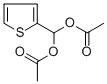 Structure of (ACETYLOXY)(2-THIENYL)METHYL ACETATE