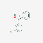 Structure of (3-bromophenyl)(phenyl)methanol