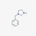 Structure of IMIDAZOLIDINE,1-BENZYL-
