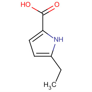 Structure of 1H-Pyrrole-2-carboxylic acid, 5-ethyl-