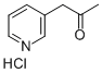 Structure of 3-(2-OXO-PROPYL)-PYRIDINIUM, CHLORIDE