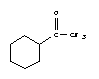 Structure of 1-CYCLOHEXYL-2,2,2-TRIFLUORO-ETHANONE