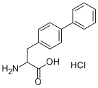 DL-4,4-BIPHENYLALANINE HYDROCHLORIDE结构式