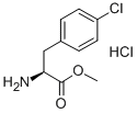 Structure of P-CHLOROPHENYLALANINE METHYLESTER HYDROCHLORIDE