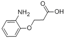 3-(2-aminophenoxy)propanoic acid结构式