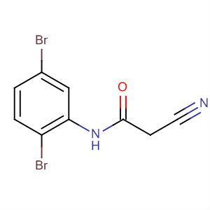 Acetamide, 2-cyano-N-(2,5-dibromophenyl)-结构式