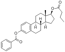 Structure of Estradiol-3-benzoate-17-butyrate