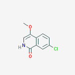Structure of 7-CHLORO-4-METHOXY-2H-ISOQUINOLIN-1-ONE