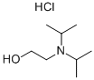 Chemical structure of 2-(Diisopropylamino)ethanol hydrochloride