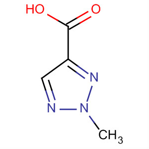 Structure of 2H-1,2,3-Triazole-4-carboxylic acid, 2-methyl-