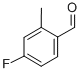 Structure of 4-Fluoro-2-methylbenzaldehyde