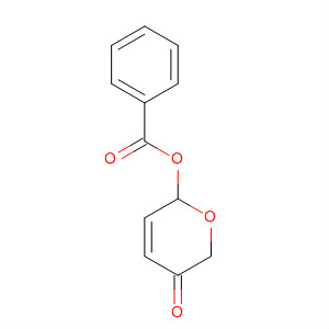 2H-Pyran-3(6H)-one, 6-(benzoyloxy)-结构式