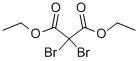 Structure of DIETHYL DIBROMOMALONATE