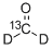 Chemical structure of Formaldehyde-13C,  d2  solution