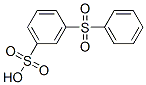 3-phenylsulphonylbenzenesulphonic acid结构式