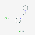 Structure of N,N-DIPIPERIDIN-1-YLPROPANE 2HCL