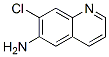 7-CHLOROQUINOLIN-6-AMINE结构式