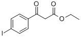 Structure of ETHYL (4-IODOBENZOYL)ACETATE