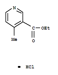 3-(1-乙氧基乙烯基)-4-甲基吡啶盐酸盐结构式